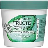Garnier Fructis Hydrating Treat 1 Minute Hair Mask with Aloe Extract to Nourish and Hydrate for Normal Hair, 100 Milliliters