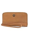 Timberland Leather RFID Zip Around Wallet Clutch
