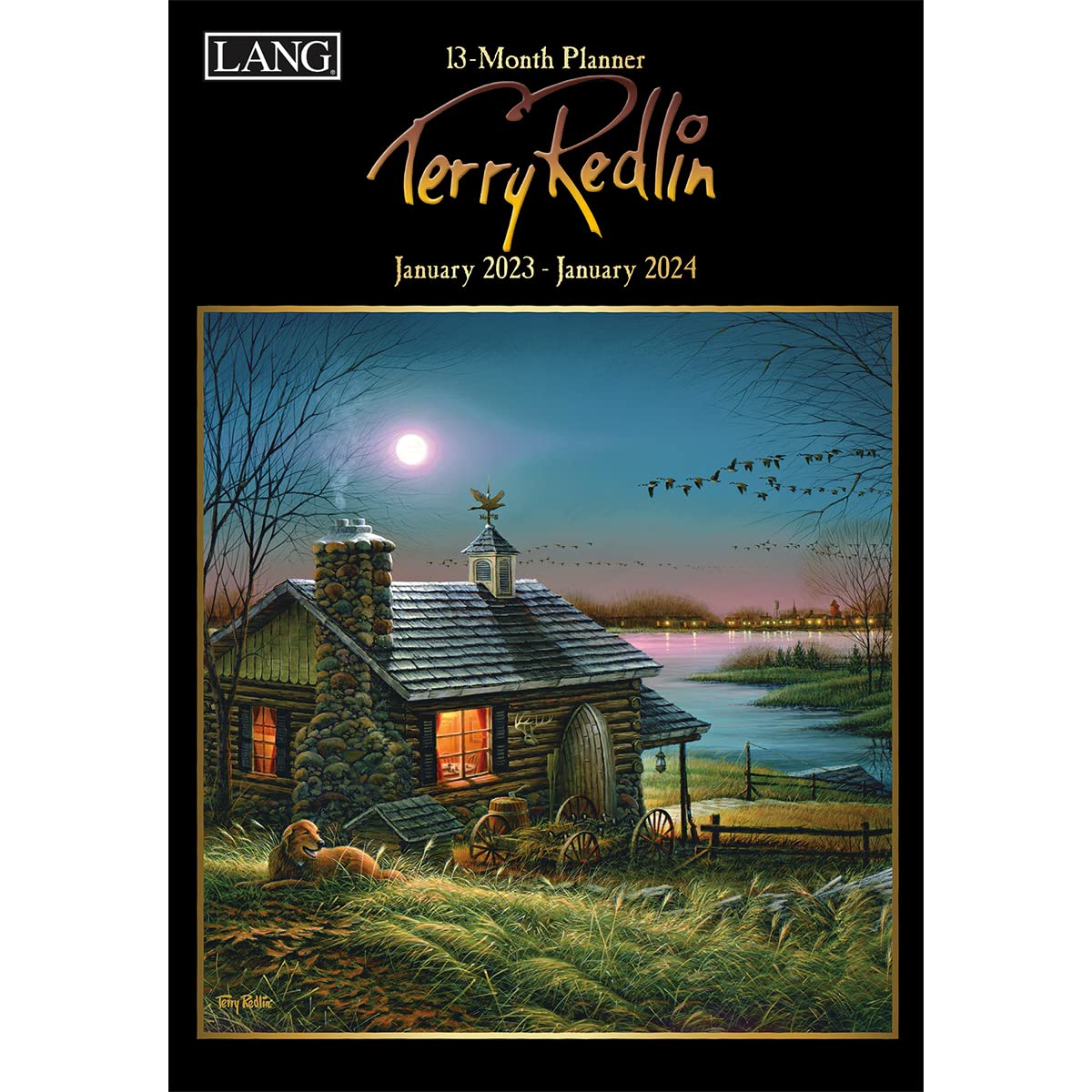 LANG TERRY REDLIN 2023 MONTHLY PLANNER (23991012117)