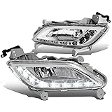 DNA MOTORING FL-HV12-LED-CH Front Bumper LED Fog