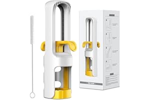 TGTFRIDAY Grape Cutter For Kids Toddlers,Seedless Grape Baby Cherry Tomatoes Strawberry Slicer Pitted Olives Into 4 Pieces for Vegetable Fruit Salad (YELLOW)