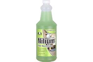 TASKBRAND Nilodor Nilium Water Soluble Odor Neutralizer Concentrate, Cucumber Melon, 1 Quart, 32 oz, (32 WSCM) 10" Height, 3.25" Width