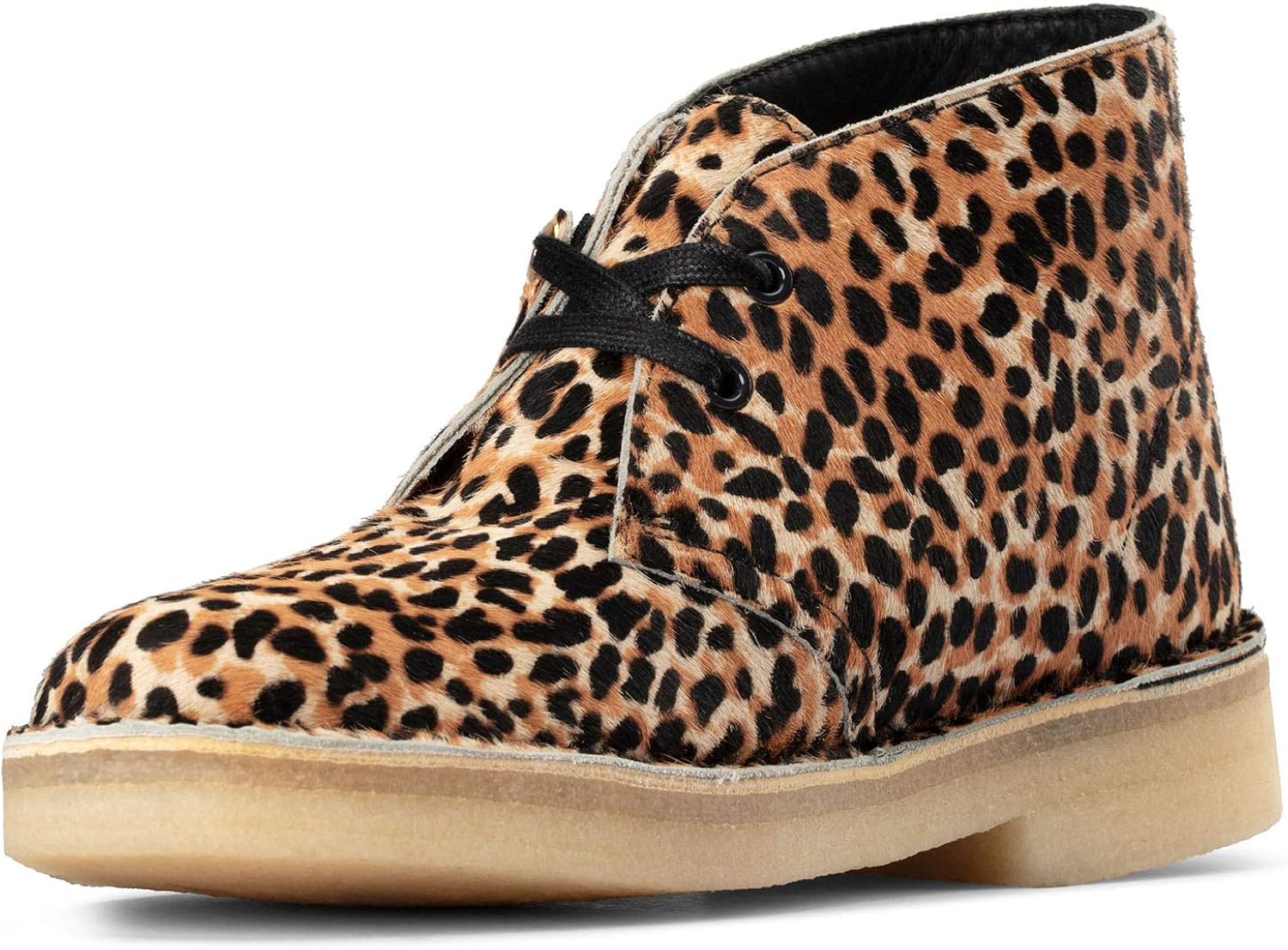 clarks leopard print