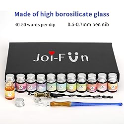 Joi-Fun Handmade High Borosilicate Glass Dip Pen