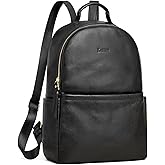 Kattee Genuine Leather Backpack Purse for Women Antitheft Rucksack Soft Work Casual Daypack Fashion