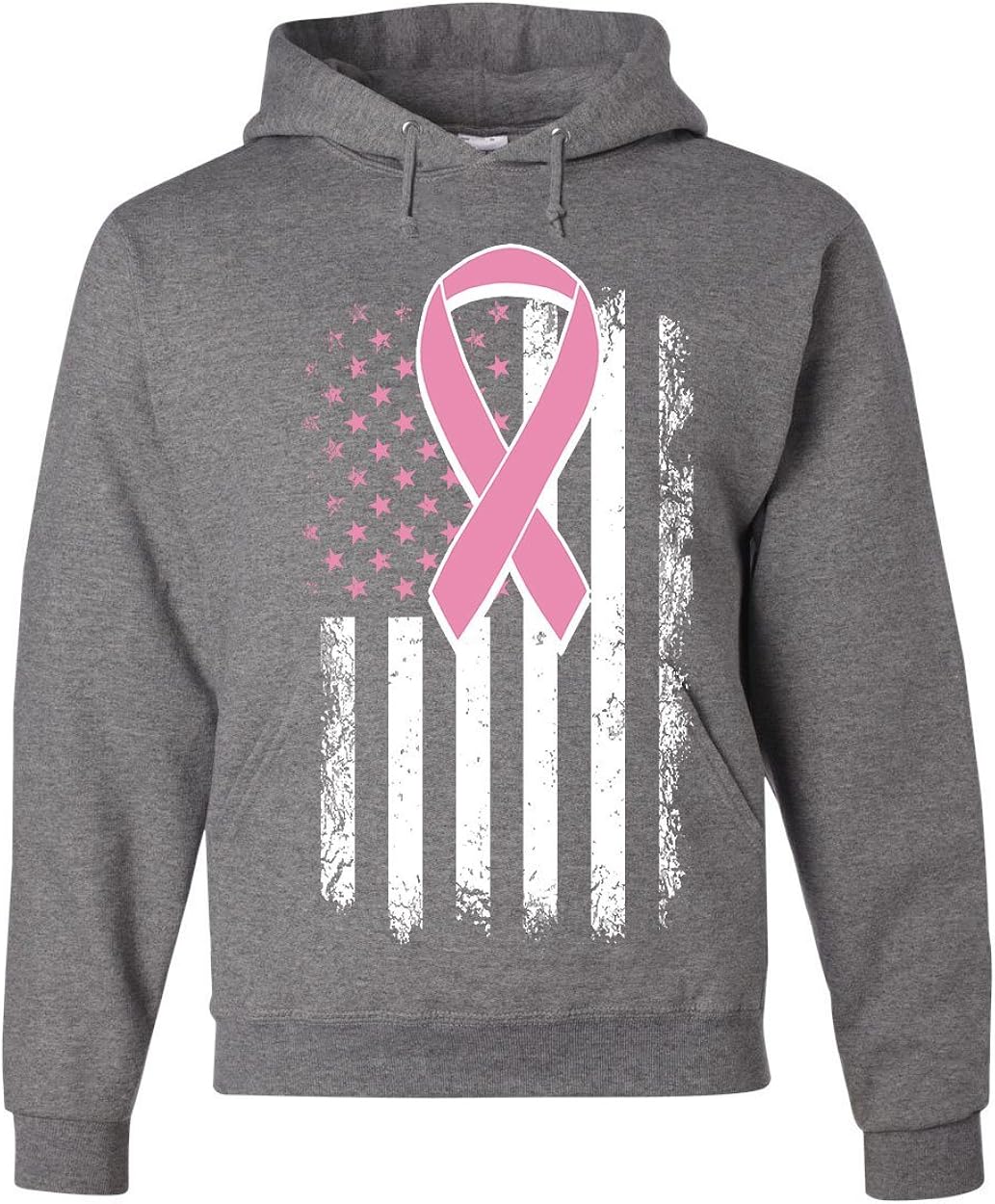 pink ribbon hoodie