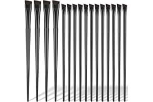 KALIONE 16 Pcs Brow Tint Brush Eyeliner Brush Eyebrow Brush Tint Ultra Thin Angled Eye Liner Brush Applicator, Fine Angled Eyebrow Tint Brushes, Eyeshadow Eye Brow Makeup Brush Applicator
