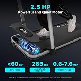 Mobvoi 3in1 Home Treadmill SE Walking Pad AI Coaching 2.5 HP 12 kmh 120 kg view 4