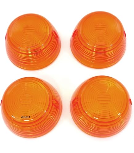 Amazon.com: Turn Signal Lens - 33402-268-672 - Amber - Fits