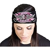 Milwaukee Leather | Bling Designed Wide Headbands-Headwraps for Women Biker Bandana - One Size