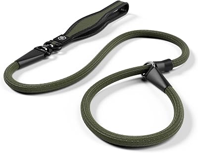 BullyBillows Anti-Pull Anti-Choking Training Dog Lead 1.2m Khaki