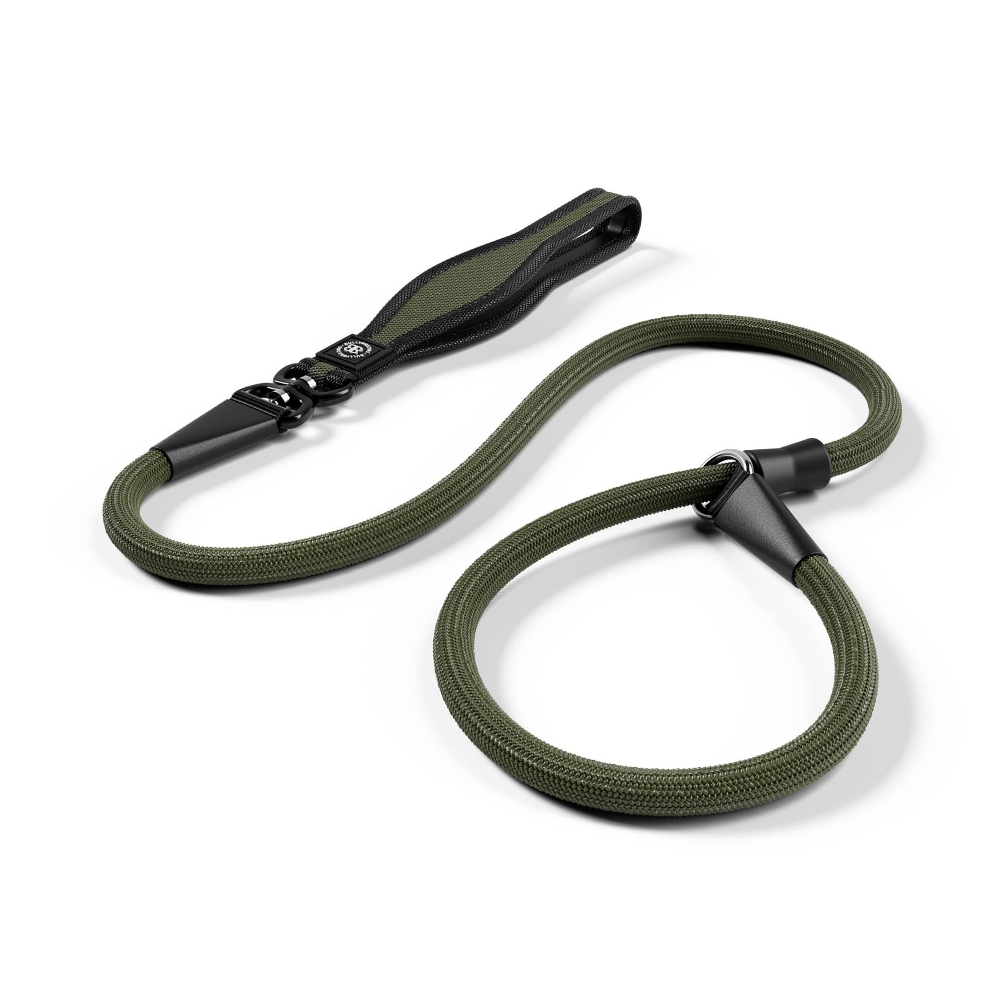 BullyBillows Anti-Pull Anti-Choking Training Dog Lead | 1.2m Active Light Dog Lead Designed With Graded Materials | Suitable For Strong Dogs | Suitable For All dog Breeds | Khaki