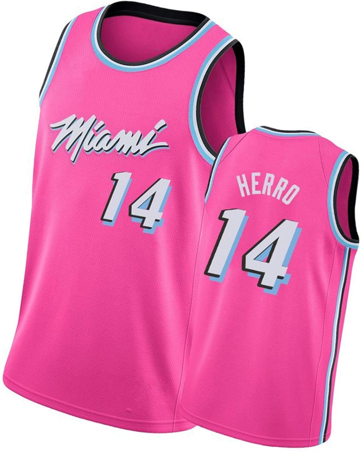 Tyler Herro Miami Heat 14# Basketball Jersey Men, Stitched Letters and