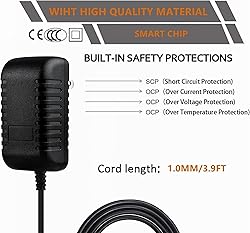 CJP-Geek AC Adapter Charger Compatible with Reolink