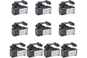 (10 Counts) 3V 1750mAh A98L-0031-0028 Replacement Lithium Battery for Fanuc A98L-0031-0028, A02B-0323-K102 Single Cell 3V in 