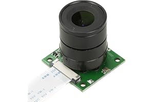 Arducam for Raspberry Pi 5 Camera Module with Interchangeable CS Mount Lens for Pi 5, 4, 3, 3B+, 5MP OV5647 1080P