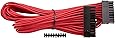 Corsair Premium Individually Sleeved ATX 24-Pin Cable RED PS706 CP-8920159