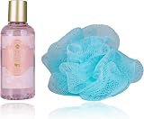 accentra Romantic Dreams 3 Piece Bath Gift Set Women Girls Cosmetic Bag Shower view 2