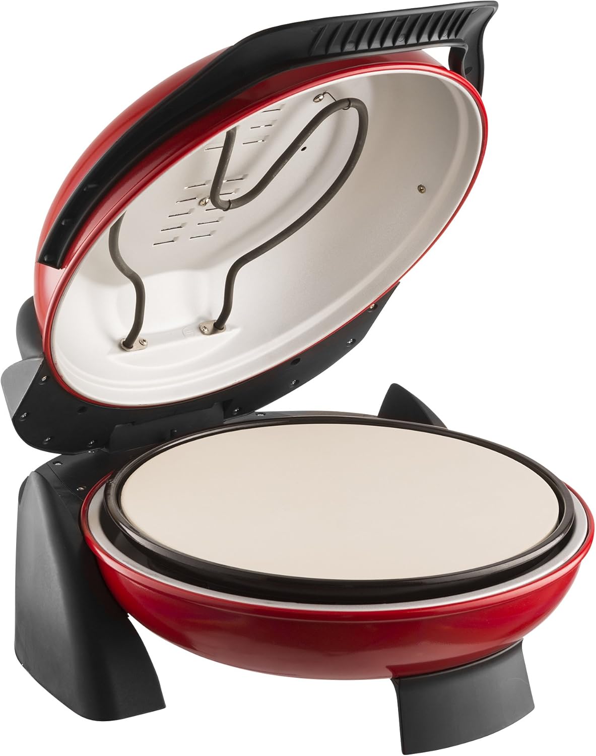 Gourmia GPM1300 12" Countertop Crispy Crust Pizza Maker Oven with Rotating Stone Tray - 110V