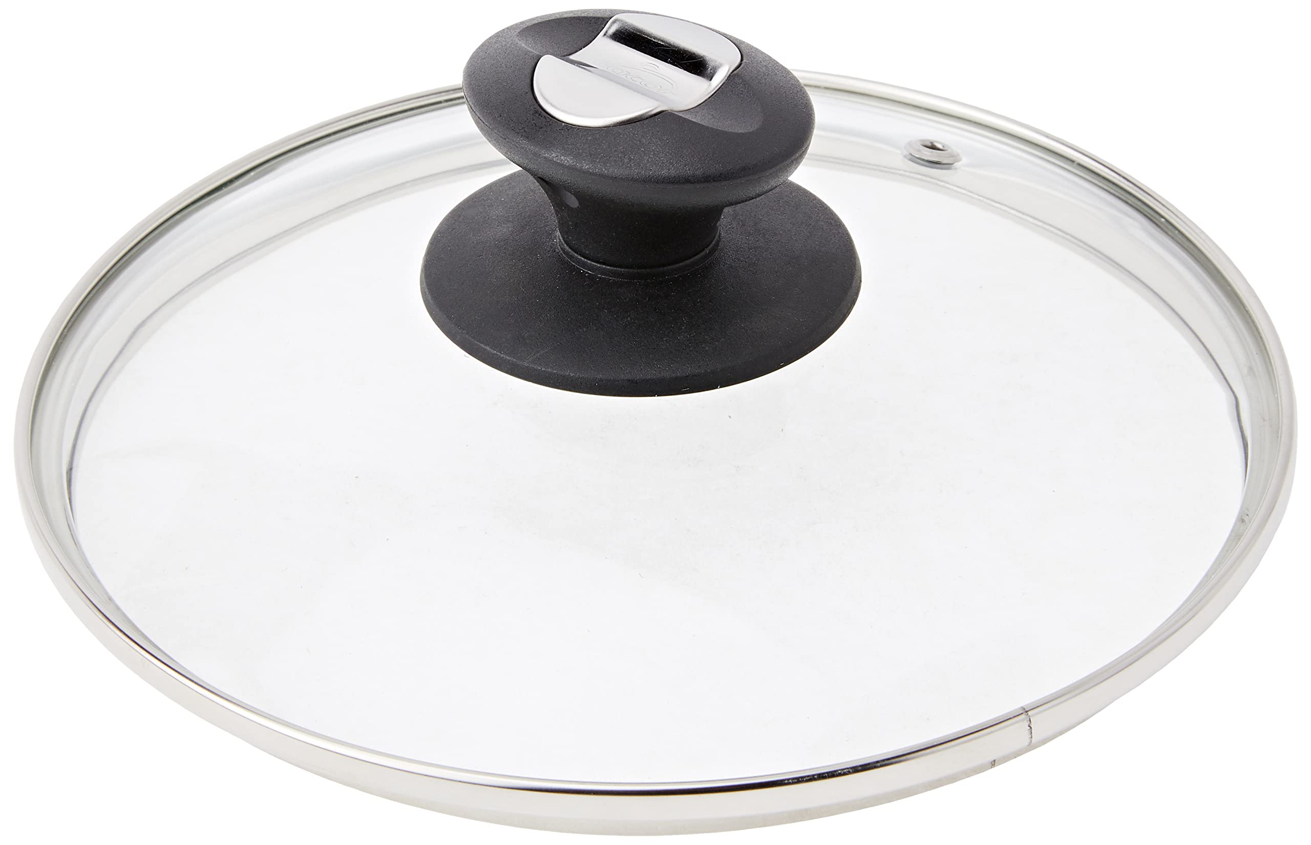 Lacor-71918-GLASS LID with STEAM Hole 18CM