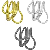 Ximalun 3 Pcs Bendable Snake Necklace Flexible Twisty Multi-purpose Necklace Bracelets Adjustable Punk Choker Bracelet Flexib