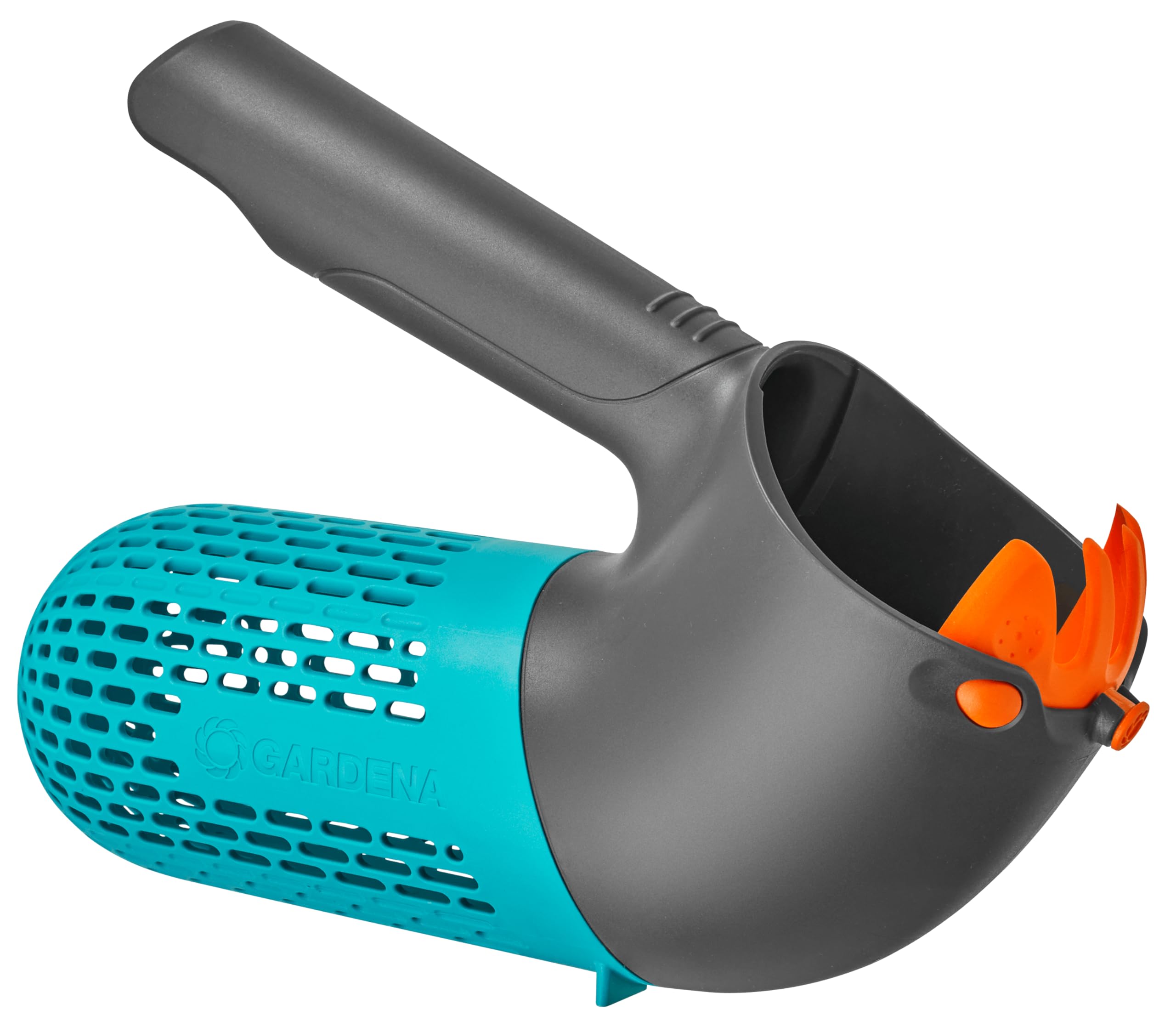 Gardena combisystem Berry Picker: harvester with integrated basket for collecting berries, rotating attachment for berries or fruit, integrated handle, small feet for standing (17400-20)