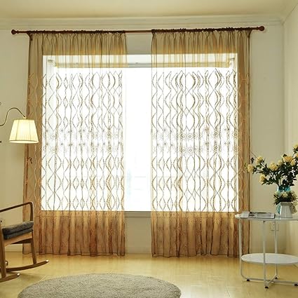 Migaretin Blackout Voile Curtain Living Room 250 Cm X 100 Cm