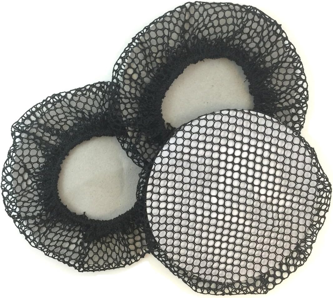 Amazon Com Bun Skins Reusable Bun Hair Nets For Dancers Black 3