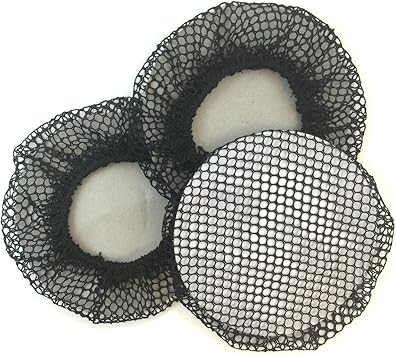 Amazon Com Bun Skins Reusable Bun Hair Nets For Dancers Black 3