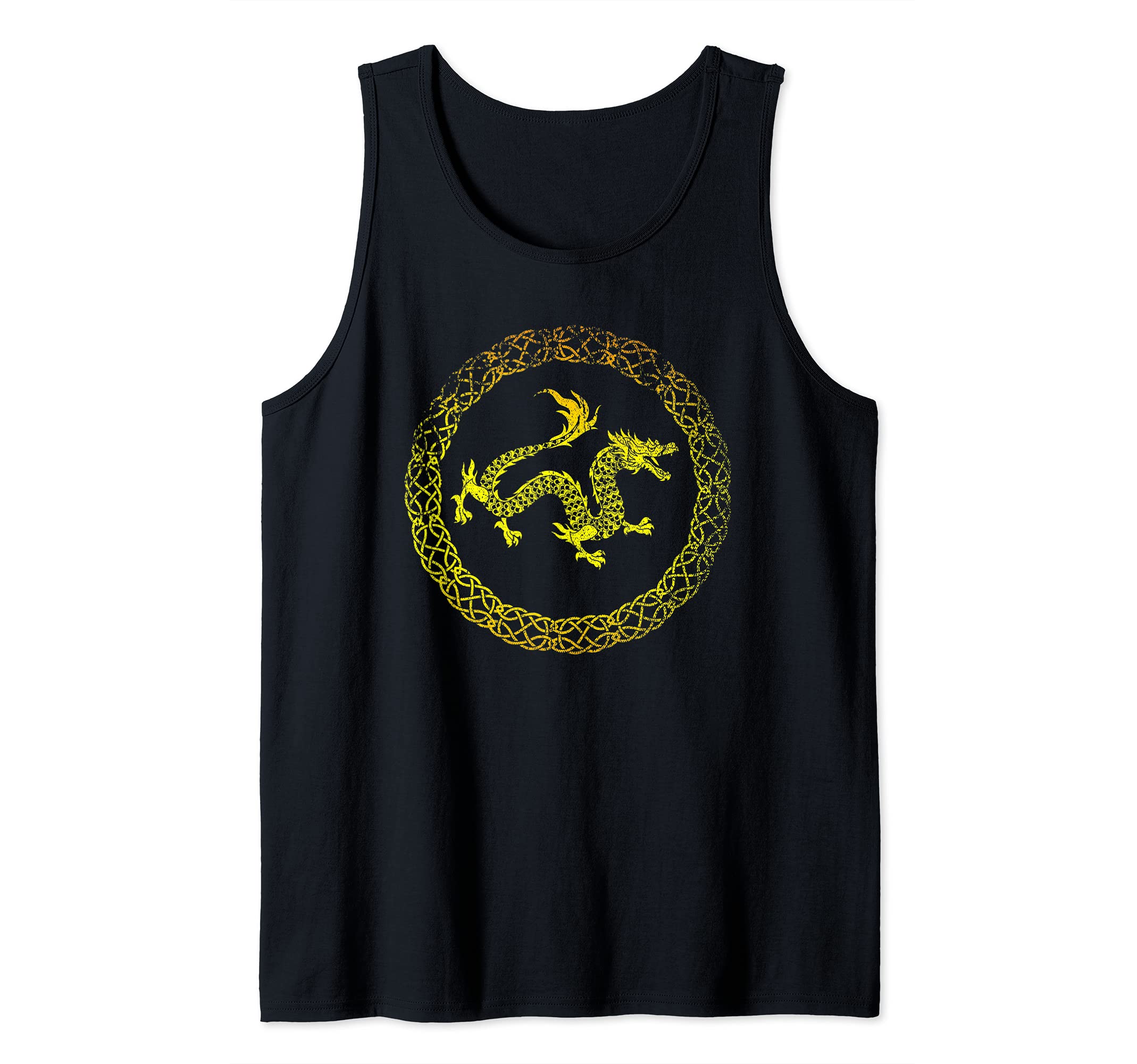Asian Animal China Mythical Creature Fantasy Chinese Dragon Tank Top