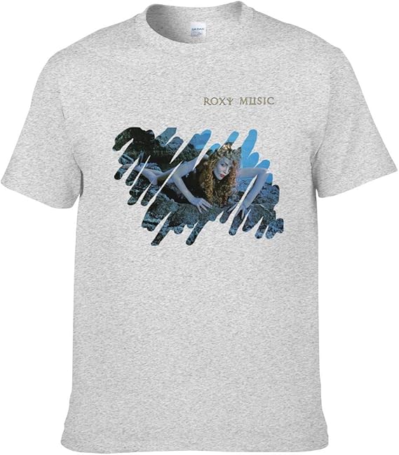 Amazon Co Jp ｔシャツ メンズ 半袖 おしゃれ Roxy Music Siren プリント ブラック 服 ファッション小物