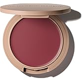 No Makeup Makeup Blush & Lip Color, Second-Skin Cream-Balm Formula Delivers a Long-Lasting Sheer Wash of Color, Buildable Coverage, Semi-Matte Finish, Made with Skin-Loving Ingredients, Plum