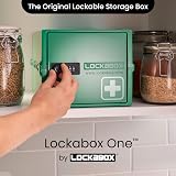 Lockabox One Premium Lockable Medicine Box 10L Made in Britain view 2