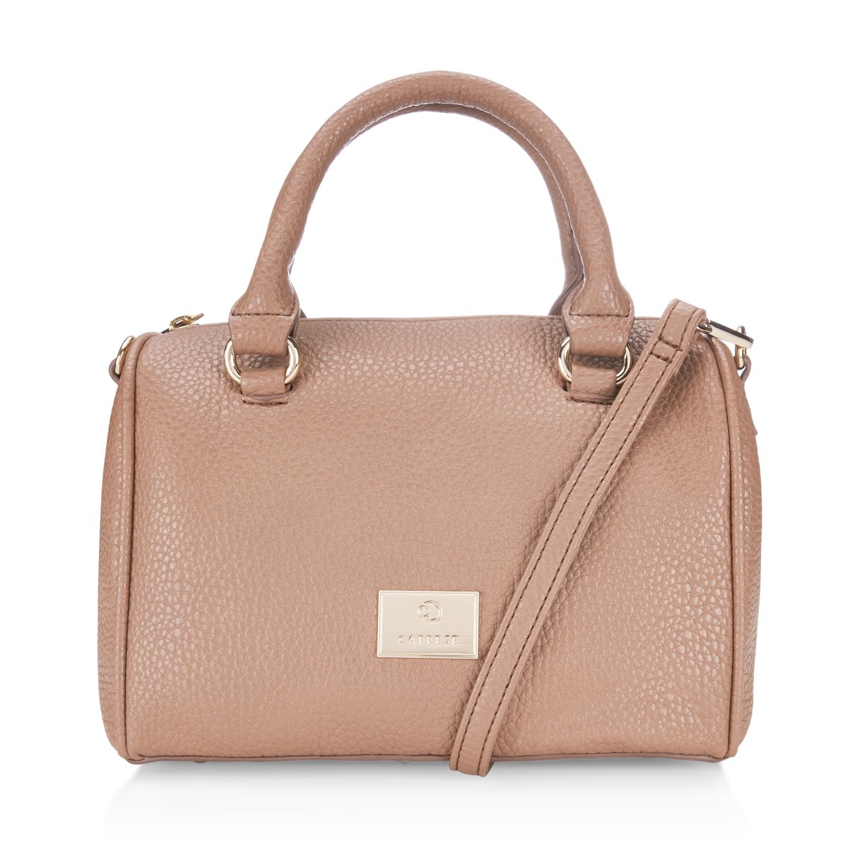 caprese zhilene women's satchel (pastel brown) ()