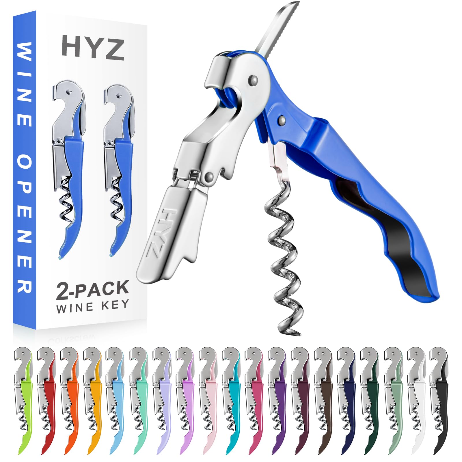 HYZ 2-Pack Wine Opener Waiter