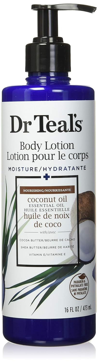 dr teal's coconut oil body lotion