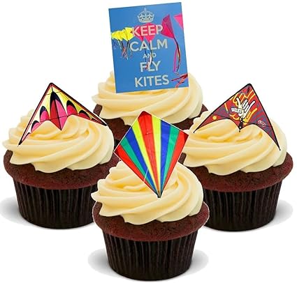 Novelty Sea Creature Mix 12 Stand Ups Edible Image Cupcake Cake