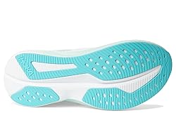Hoka Women's Mach 6 Sneaker, Frost/Rose Gold, 8.5