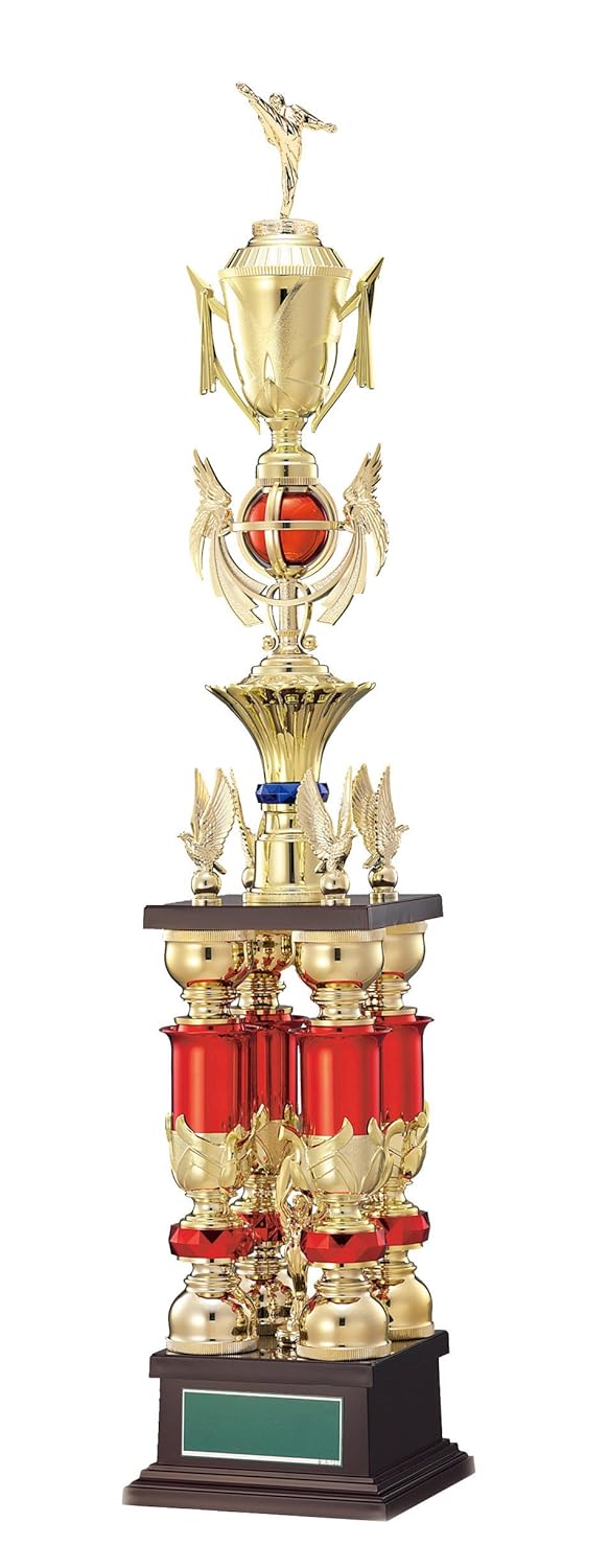 WORLD EAGLE(ワールドイーグル) 【名入れ対応】 トロフィー TO-3057 B073QQ2RNB 高さ71.5cm|空手(B) 空手(B) 高さ71.5cm