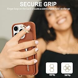 Jcxtrombulous Crossbody Wallet Case for iPhone 12