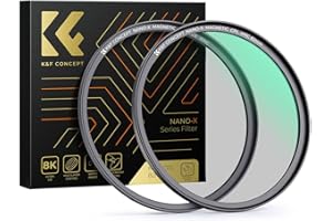 K&F CONCEPT 72mm Magnetic Polarizing Filter with Adapter Ring, Circular Polarizing CPL Filter Quick Switch Converters Systerm