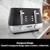 Morphy Richards Cassini 4-Slice Toaster Moonless Night Black 800W 6 Power Levels view 2