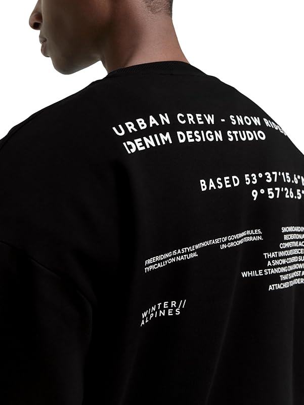 Sweatshirt masculino, 29999 - Preto, M