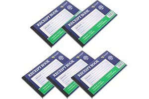 COHEALI 5pcs Copy Receipt Book Business Invoice Forms Restaurant Expense Record for Small Business Supplies