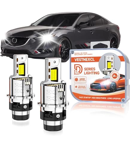 Amazon.com: VESTNEXCL D2S Xenon Bulbs Fit for Mazda 3 5 6 CX9 CX7