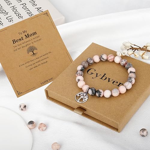 Gybver Mothers Day Gifts for Mom from Daughter and Son, Tree of