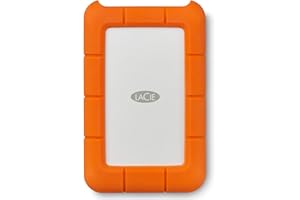 LaCie Rugged Mini 5TB External Hard Drive Portable HDD – USB 3.0 USB 2.0 Compatible, Drop Shock Dust Rain Resistant Shuttle D
