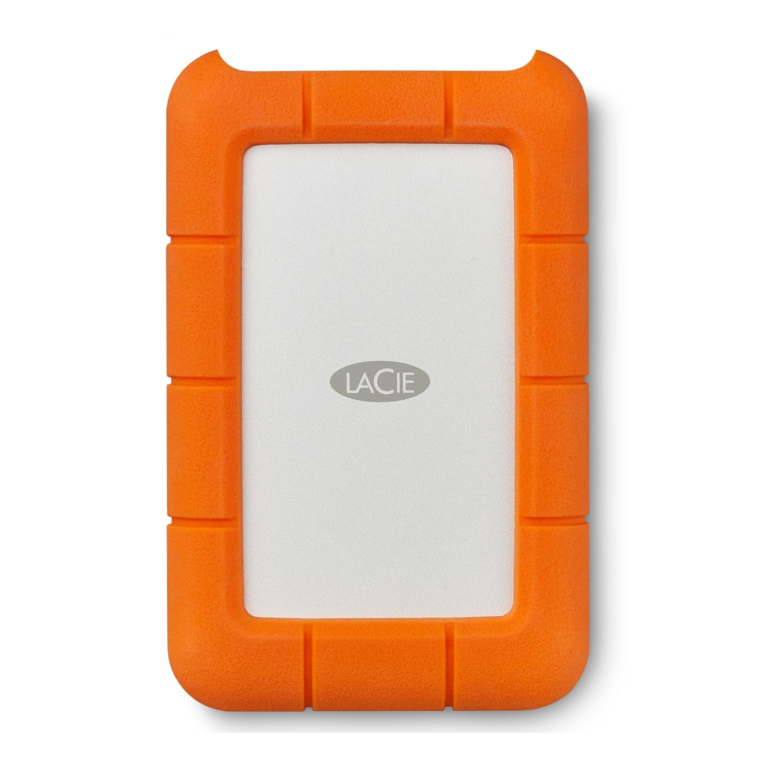 LaCie Rugged USB-C 2TB — shock‑resistant, USB‑C Portable External Hard Drive, 2.5‑inch, for Mac & Windows — Rescue Data Recovery included
