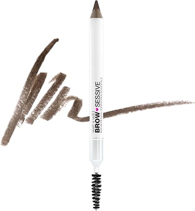 Wet n Wild Brow-Sessive Brow Pencil Dual-Ended Spoolie Brush Medium Brown