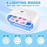 JDiction 48W Rechargeable UV Resin Light 48 LED Double-Sided Curing Lamp view 4
